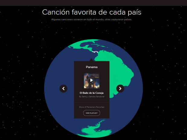 Canción Favorita Panamá Spotify