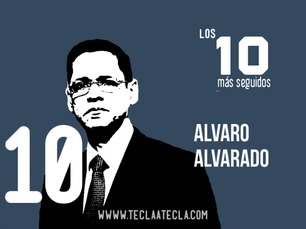 Alvaro Alvarado - Los 10 más seguidos en Redes Sociales