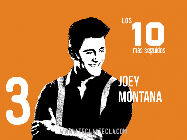 Joey Montana- Los 10 más seguidos en Redes Sociales