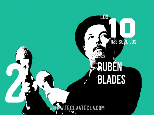Ruben Blades - Los 10 más seguidos en Redes Sociales