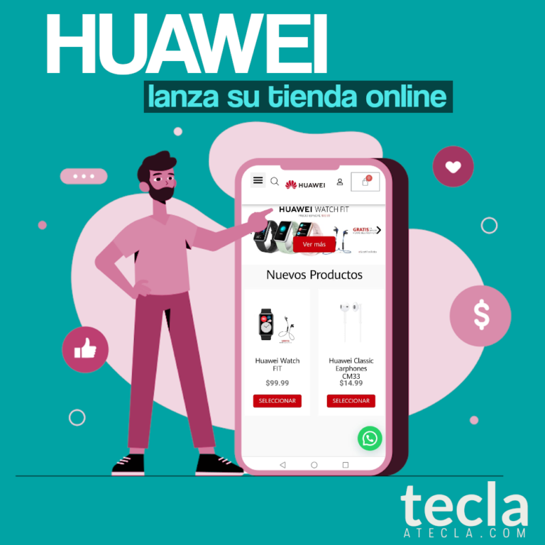 Huawei abre su tienda online para Panamá TeclaATecla